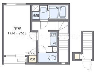 クレイノＮＨIIIの物件間取画像